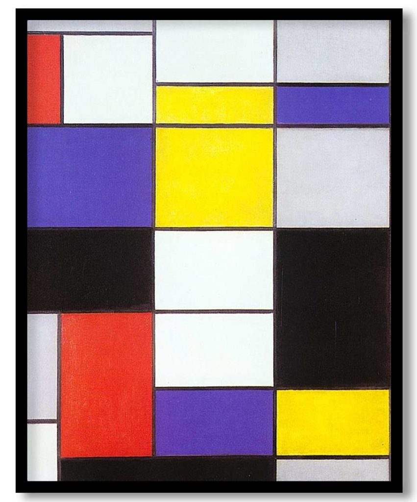 Composition a by Piet Mondrian (1923)
