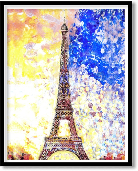 Eiffel Tower illustration