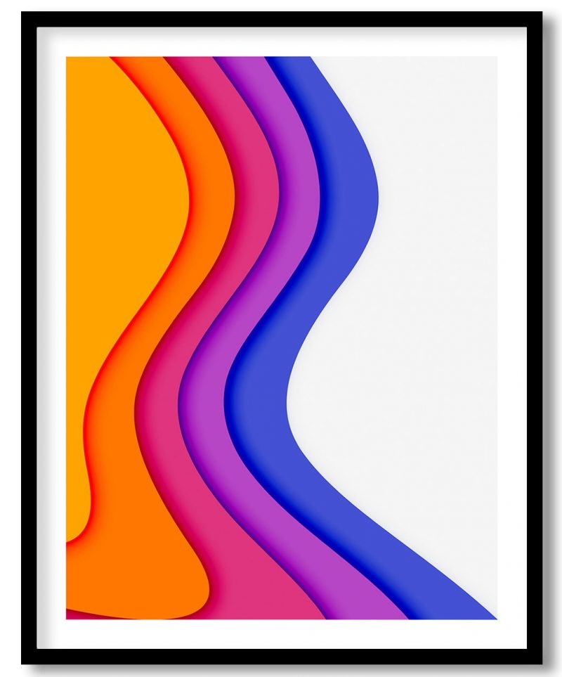 Abstract Paper cut 2