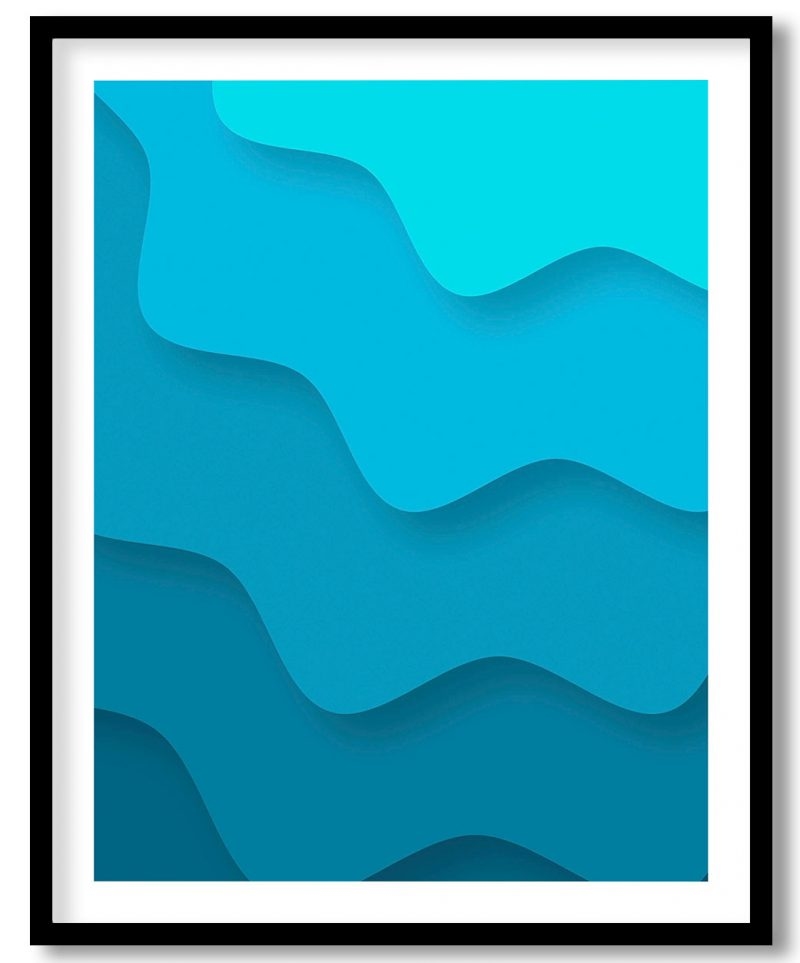 Abstract Paper cut 8