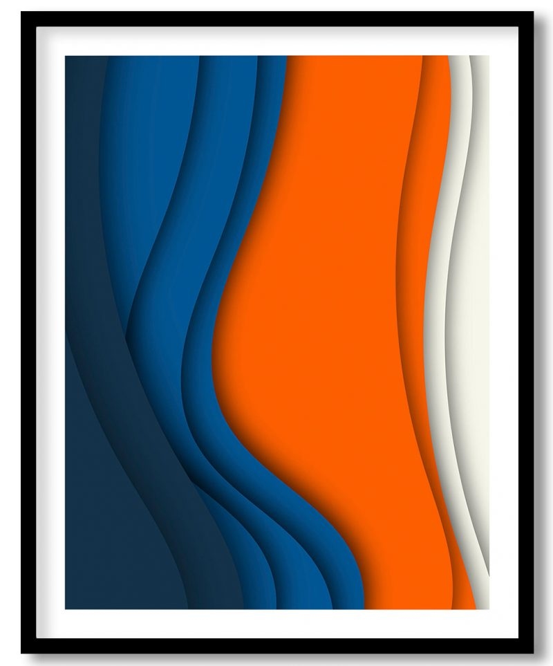 Abstract Paper cut 14