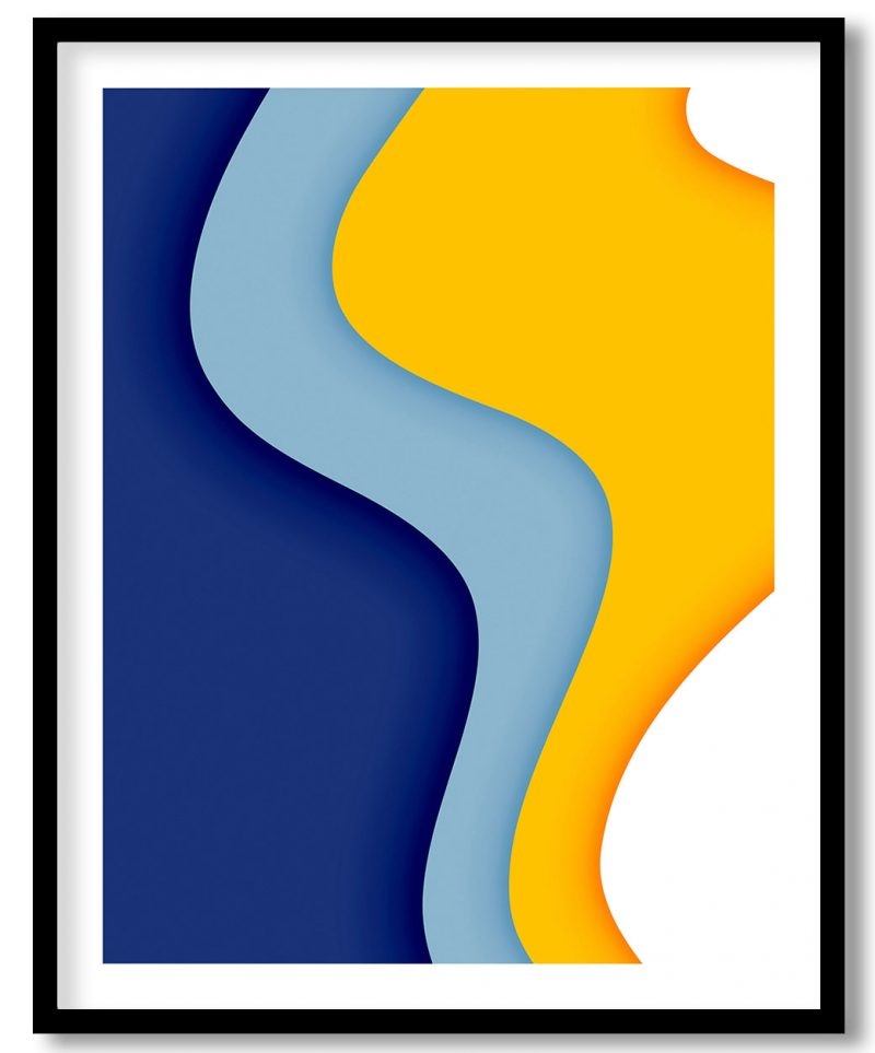 Abstract Paper cut 19