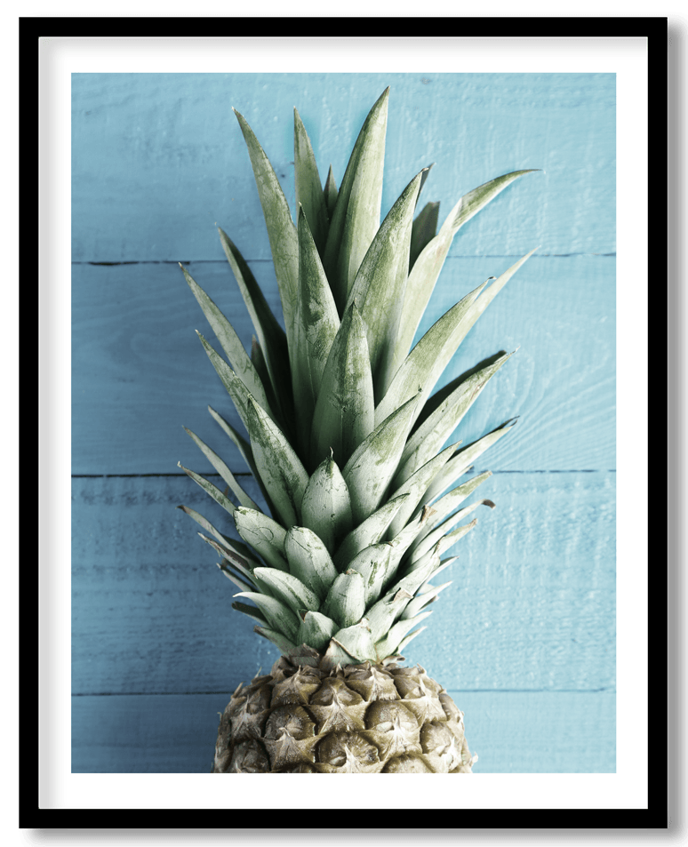 Blue pineapple
