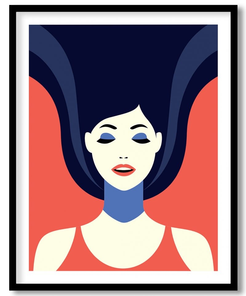 Alluring girl portrait