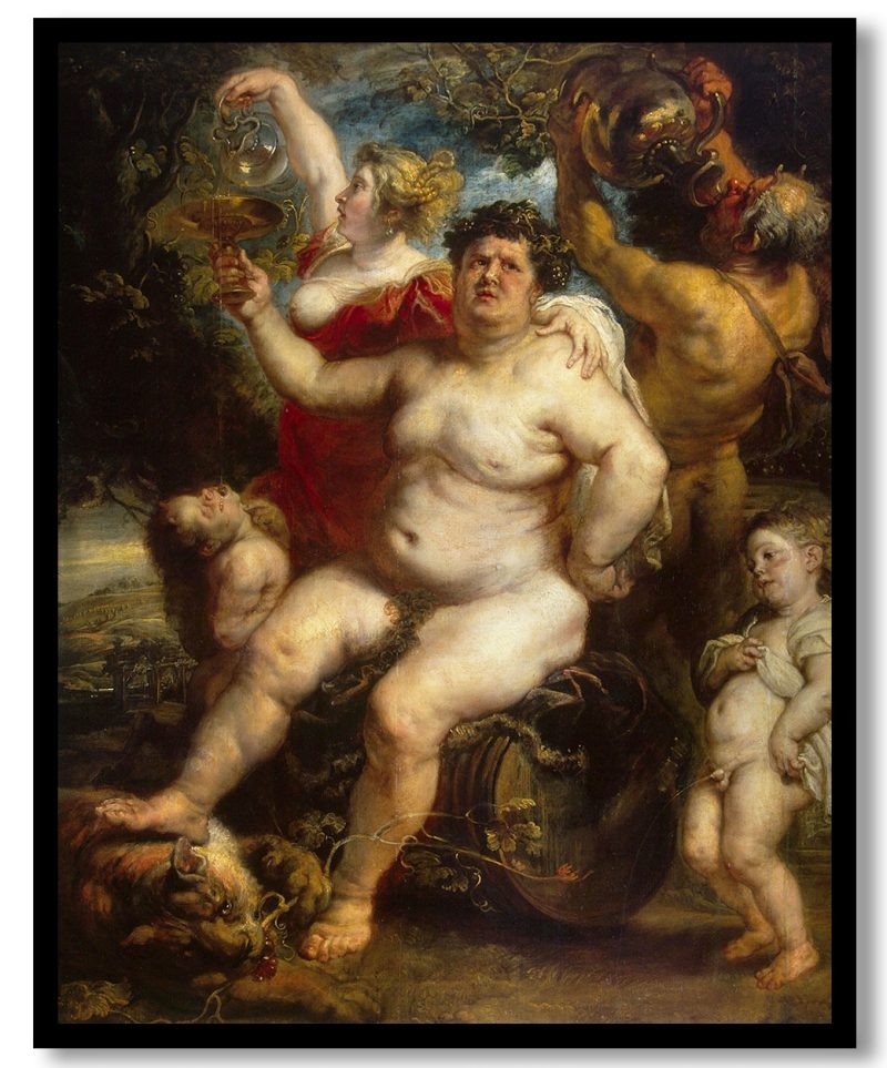 Bacchus by Peter Paul Rubens (1638 40)