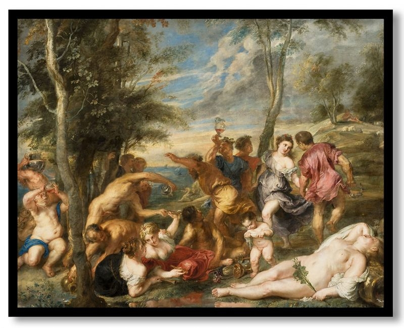 The andrians by Peter Paul Rubens (1630)