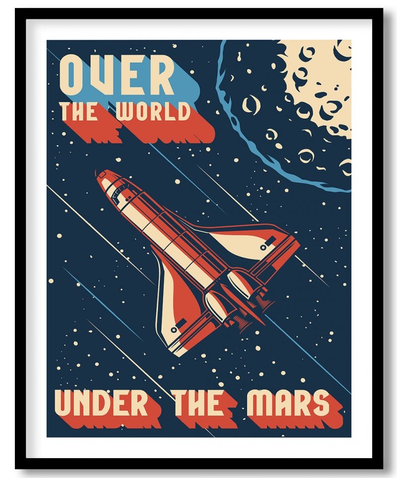 Over the world under the mars