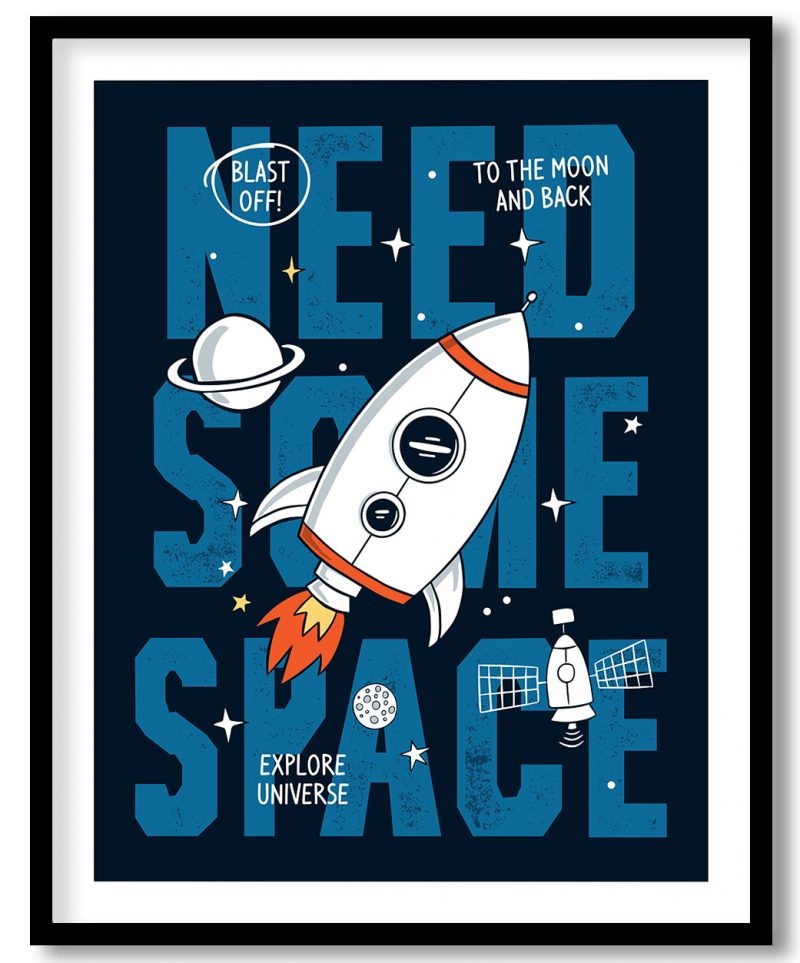 Need more space - space, quote