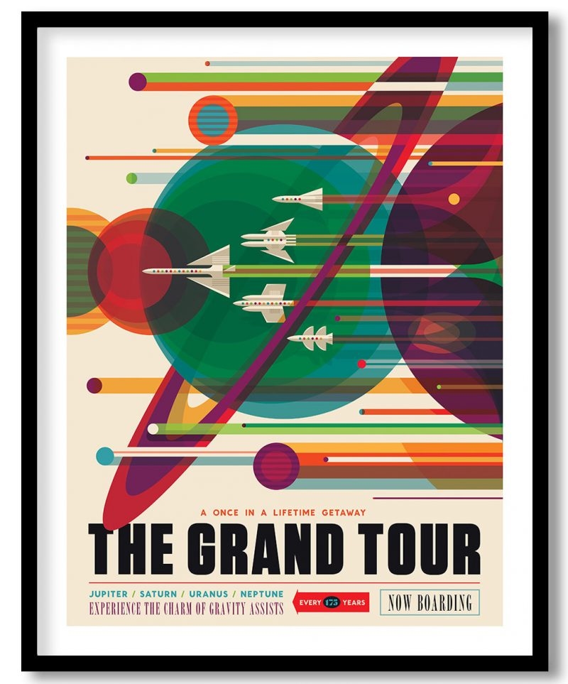 The grand tour travel poster