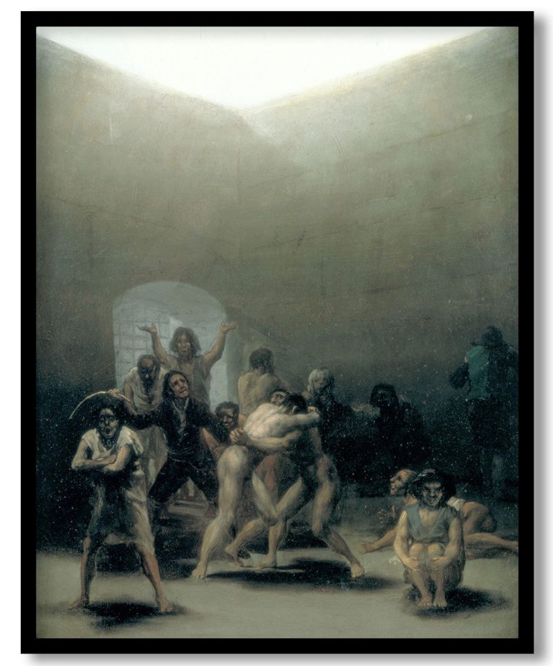 Yard with Lunatics by Francisco Goya (1793 94)