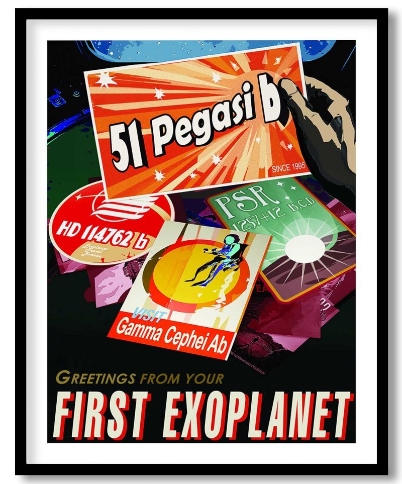 51 Pegasi b travel poster