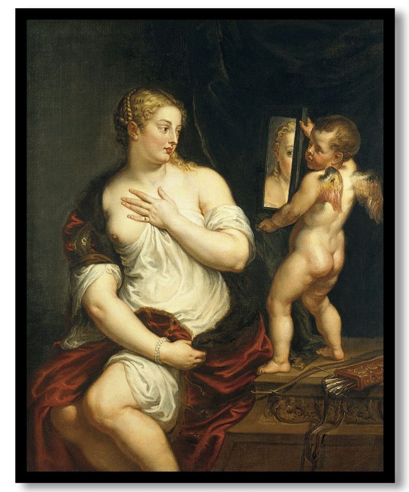 Venus and cupid by Peter Paul Rubens (1606 11)