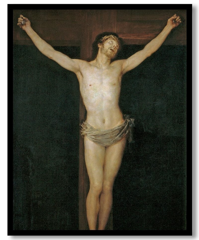 Crucified christ by Francisco Goya (1780)