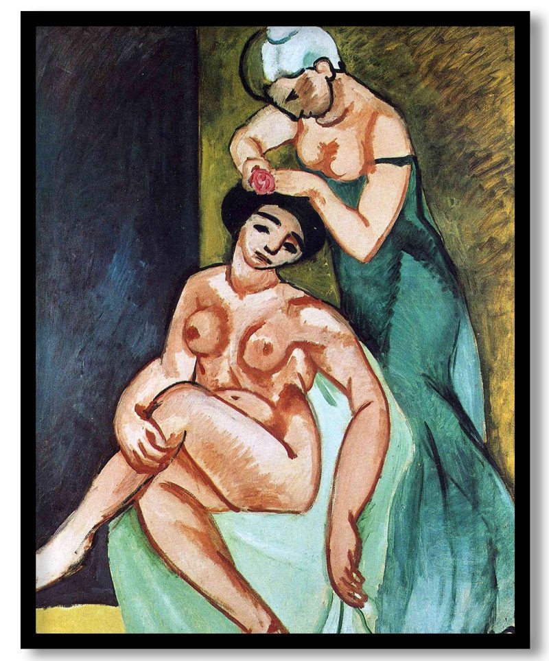 The coiffure by Henri Matisse (1907)