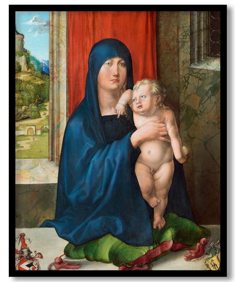 Madonna and child By Albrecht Durer (1496 99)