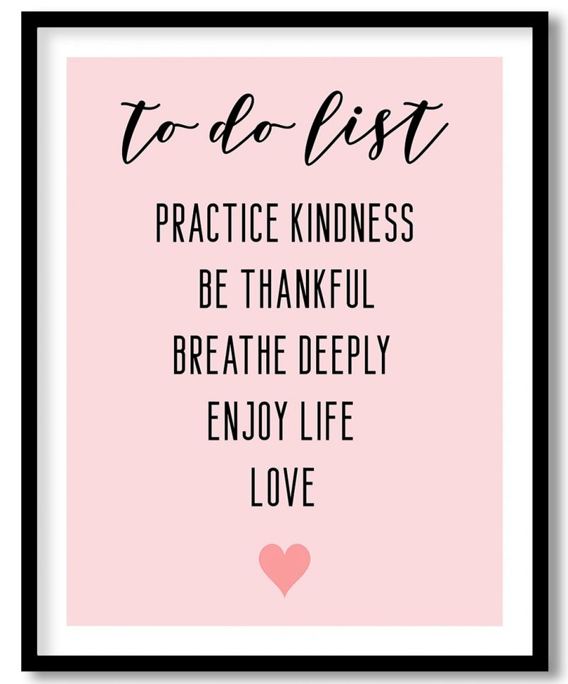 To do list - quotes, happiness, home, decor