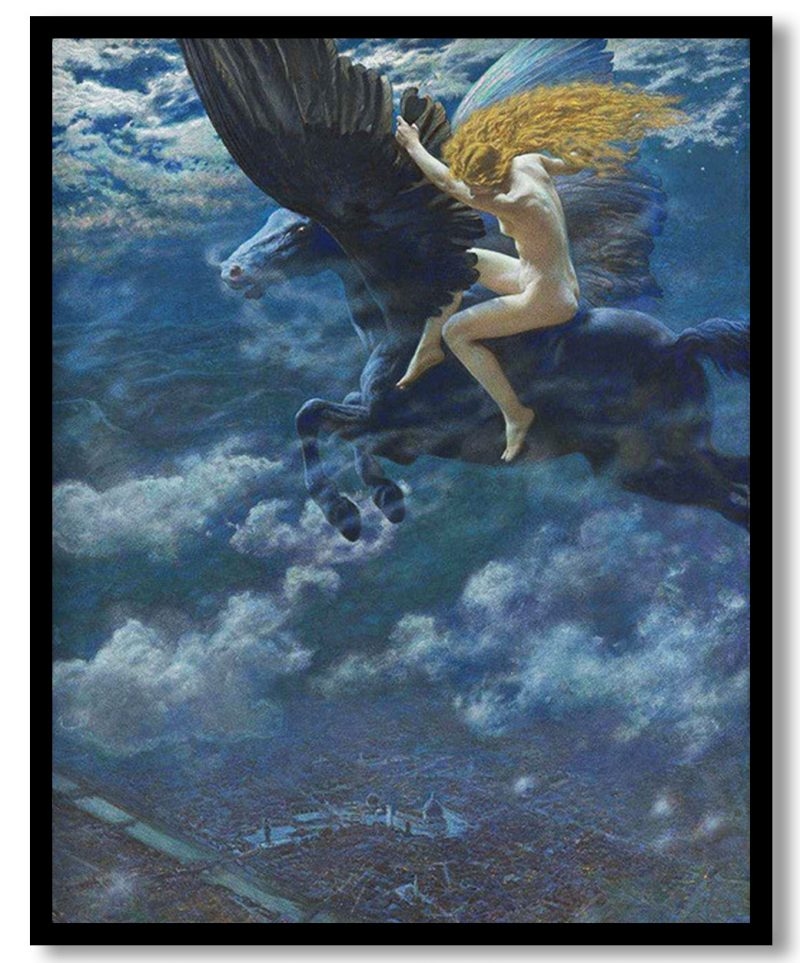 A witch by Edward Robert hughes (1902)