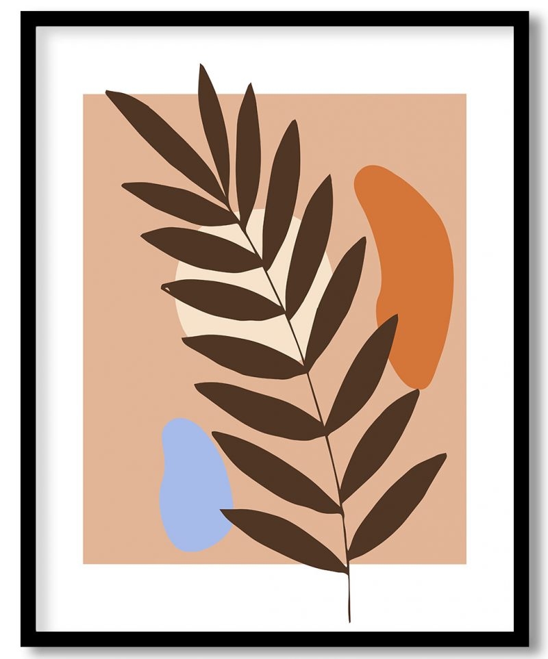 Abstract geometrical sun botanical