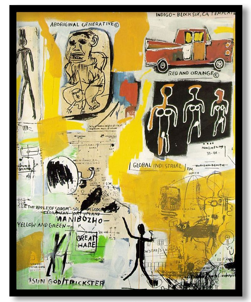 Aboriginal by Jean Michel Basquiat (1984)