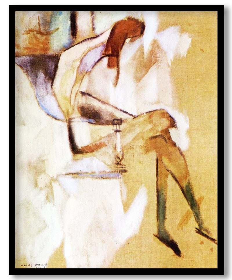 About young sister by Marcel Duchamp (1911)