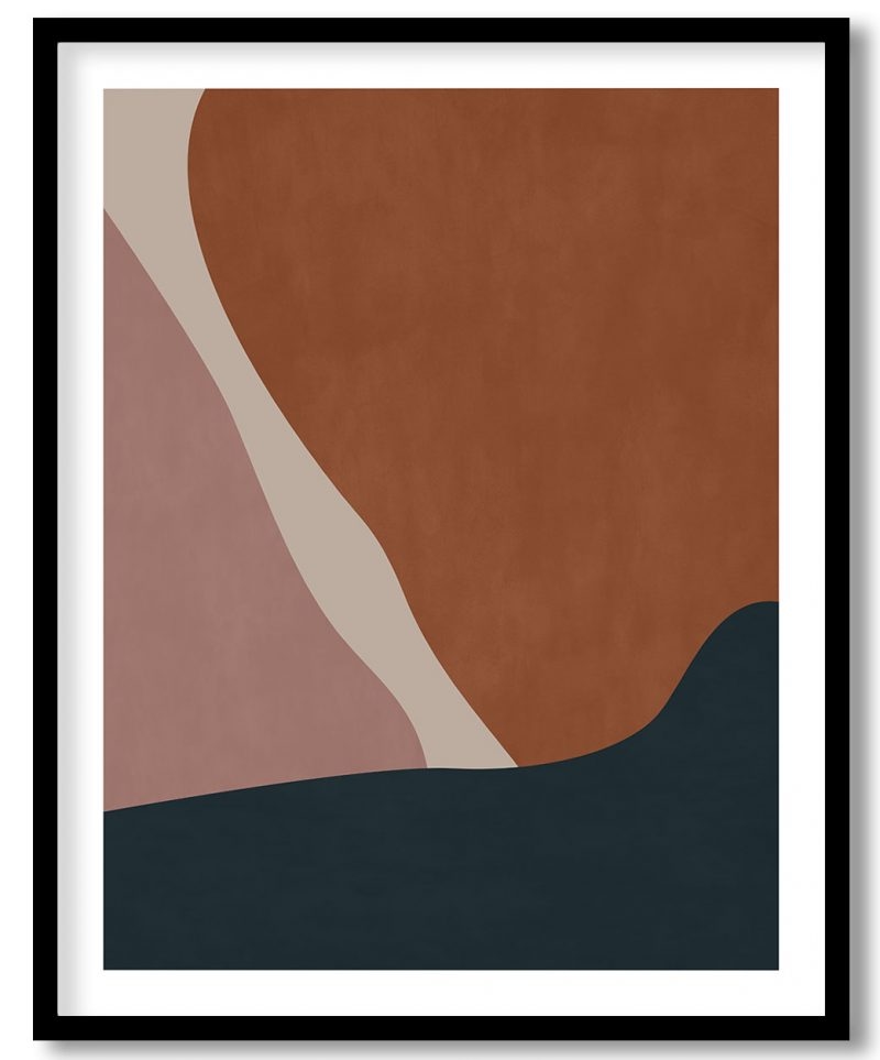 Immense abstract terracotta figures