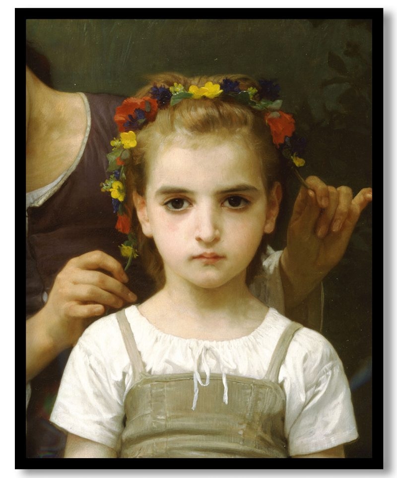 Adornment Fields by William Adolphe Bouguereau (1884)