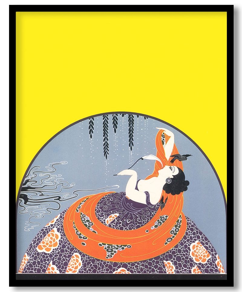 After the rain by Erte (1982)