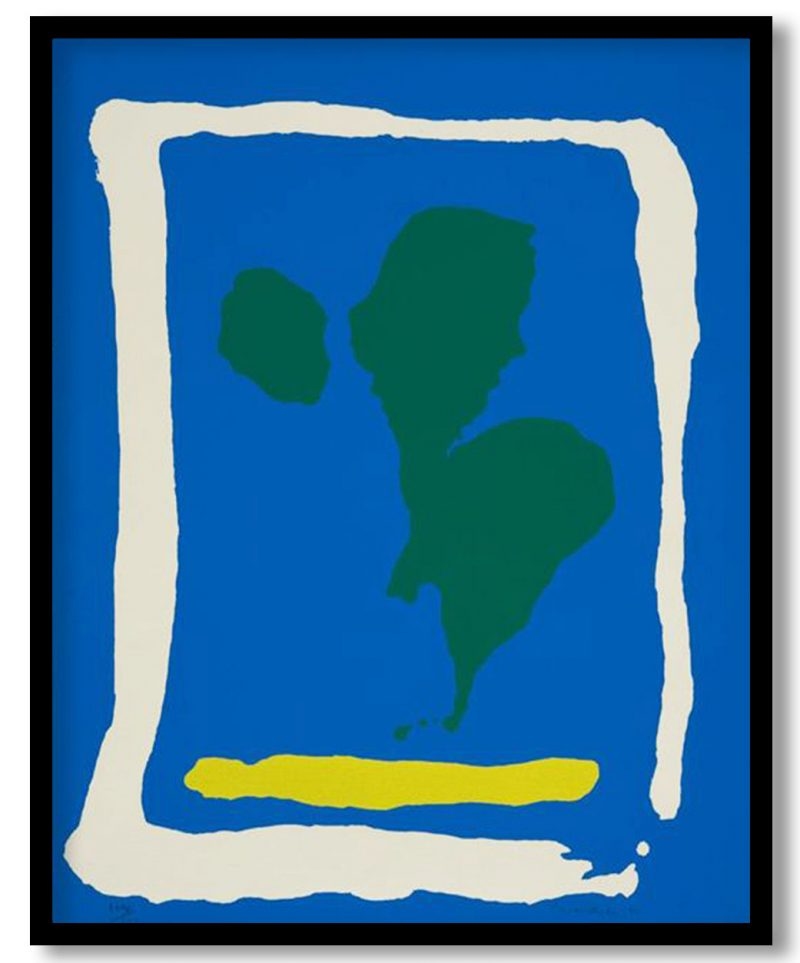 Air frame by Helen frankenthaler (1965)