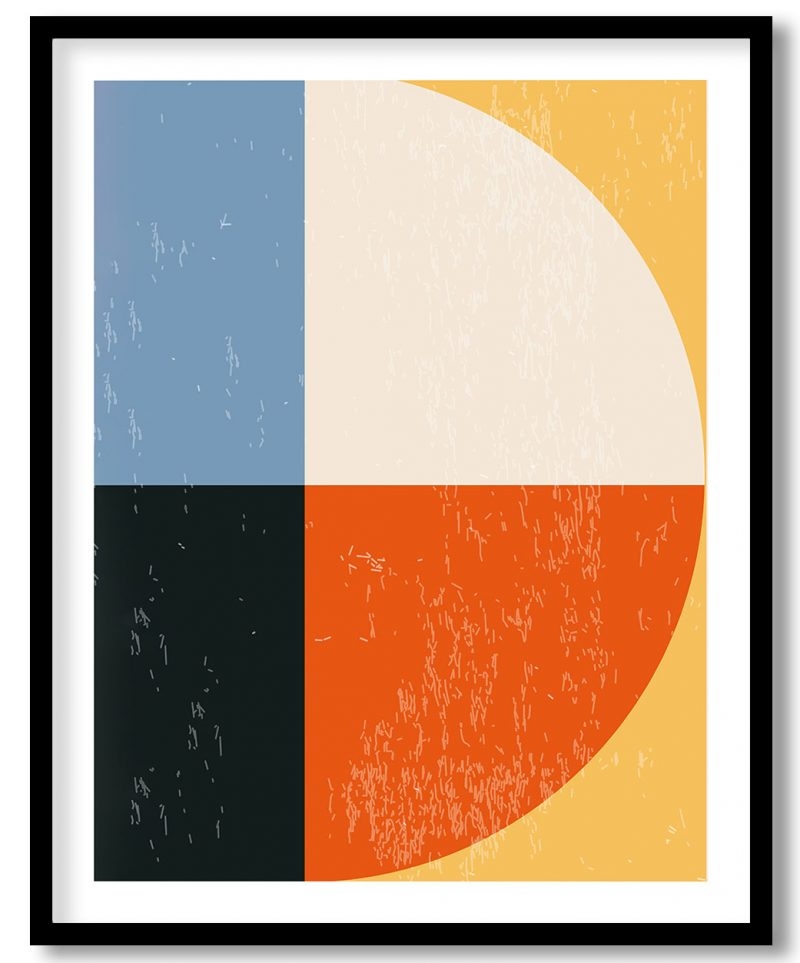 Abstract modern hipster primitive geometric figure #4