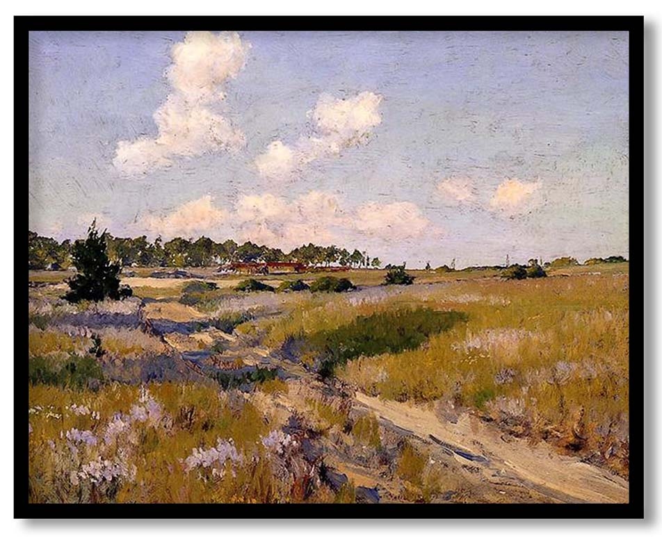 Afternoon shadows by William Merritt Chase