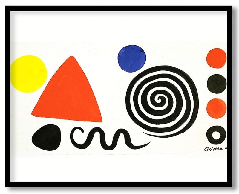 Abstraction by Alexander Calder (1966)