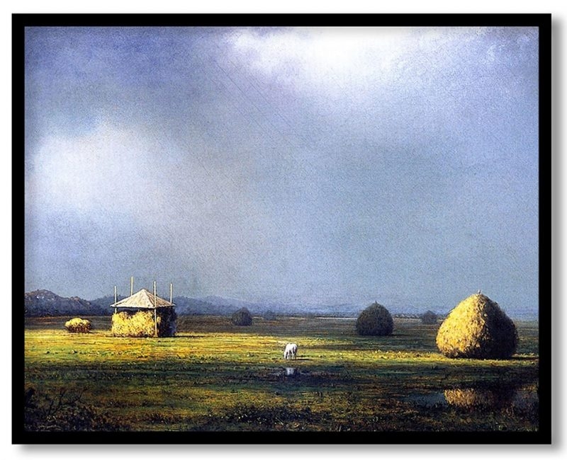 A cloudy day by Martin Johnson Heade (1874)