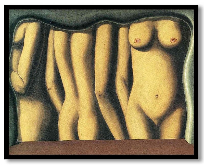 Adulation of space by Rene Magritte (1928)