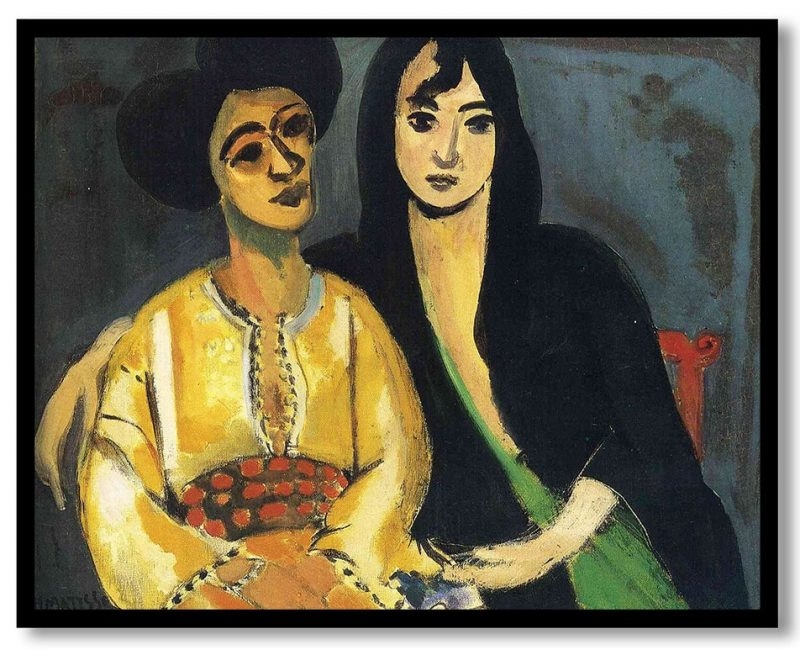 Aicha and laurette by Henri Matisse (1917)