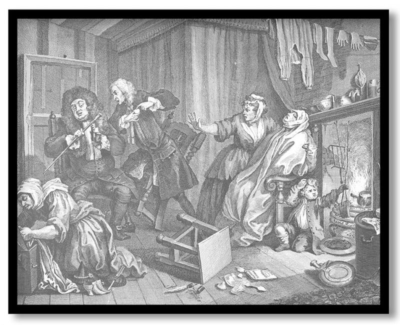A harlot's progress by William Hogarth ()