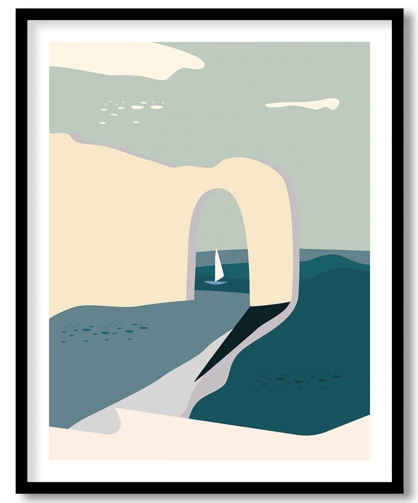 The faraway sailboat