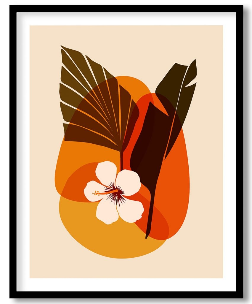 Hefty silhouettes botanical elements #121