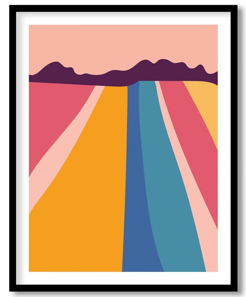 Multi Colored Landscape