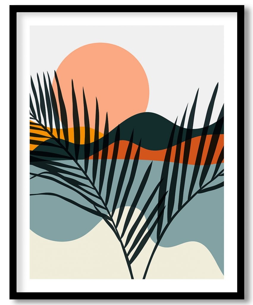 Boho Sunset and River