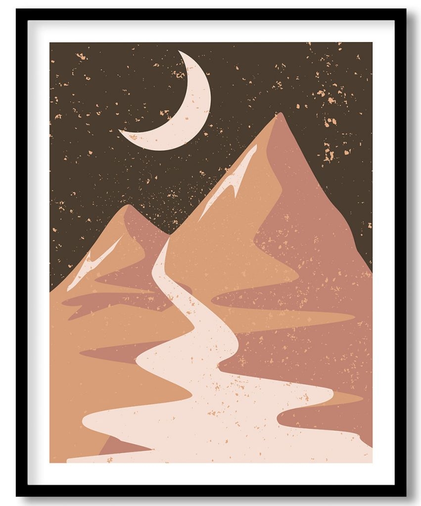 Contemporary Terracotta Rays