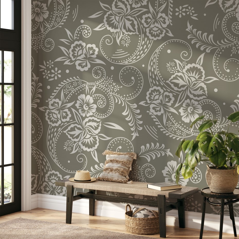 Adorable henna - Wall Mural, PVC free Wall Covering