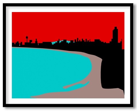 View of Marine Drive