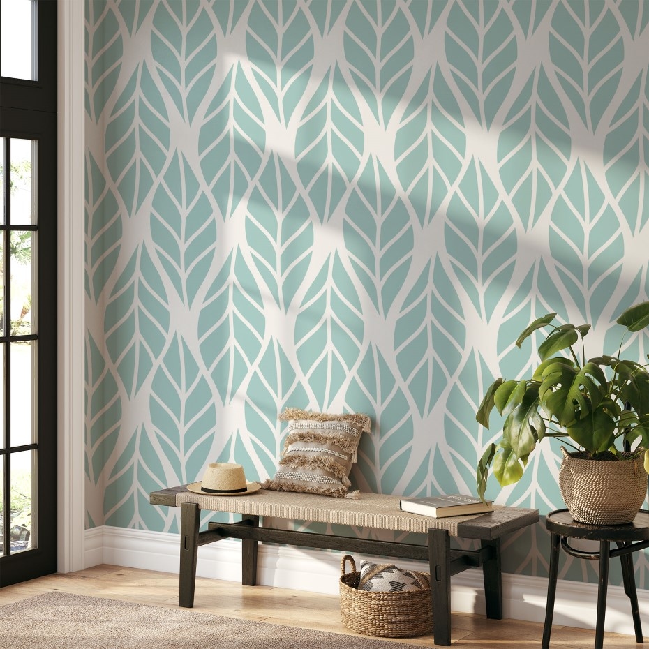 Net Plant - Wall Mural, PVC free Wall Covering