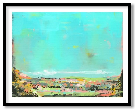 Beautiful gardens in summer