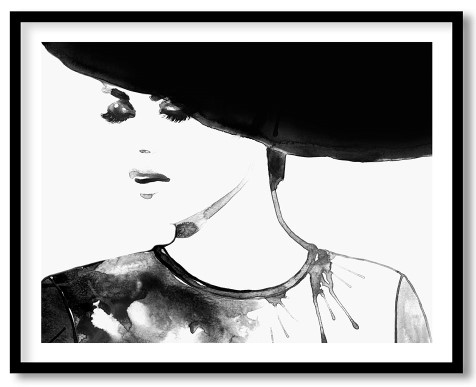 The elegance of a lady