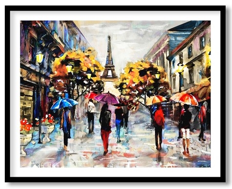 Rainy days of Paris