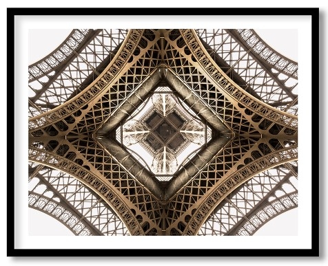 The iconic Eiffel Tower