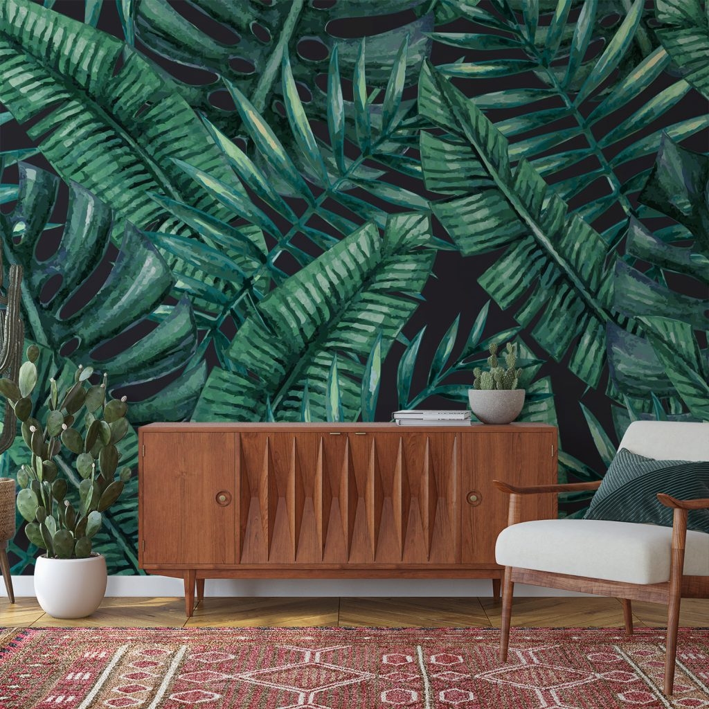 Lush Greens - Wall Mural, PVC free Wall Covering