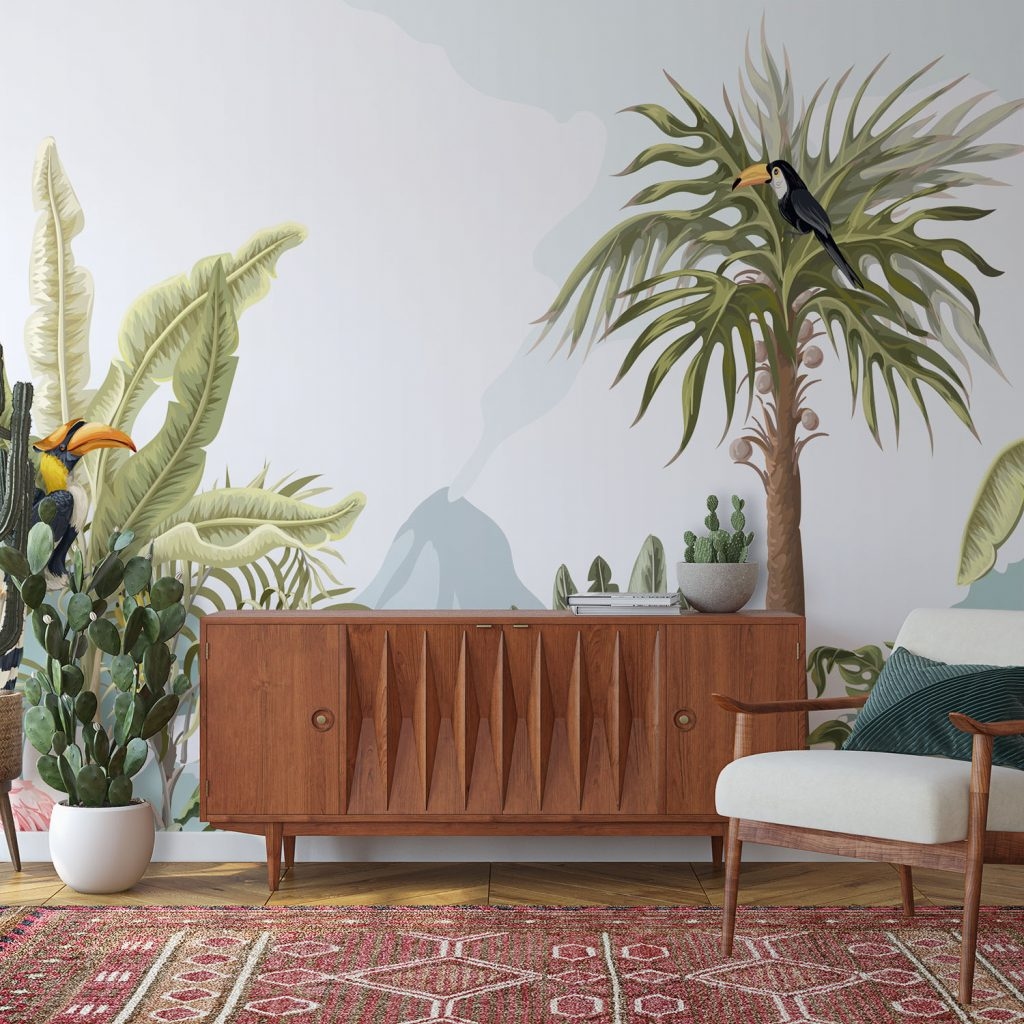 View Like A Zoo - Wall Mural, PVC free Wall Covering