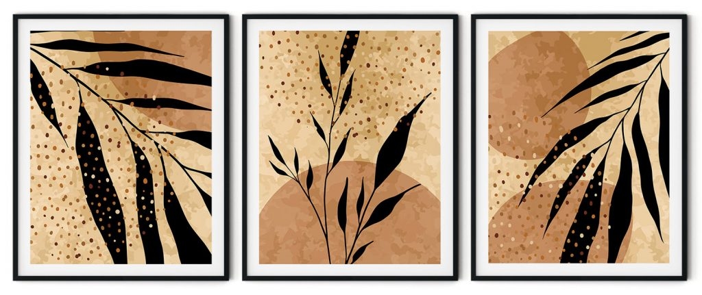 Pollen Sprinkling Over a Plant